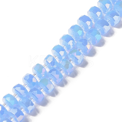 Glass Imitation Jade Beads Strands GLAA-G097-01A-1