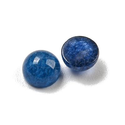 Natural White Jade Dyed Cabochons G-H309-03-31-1