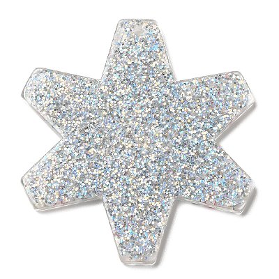 Christmas Themed Acrylic Pendants SACR-P022-01C-1