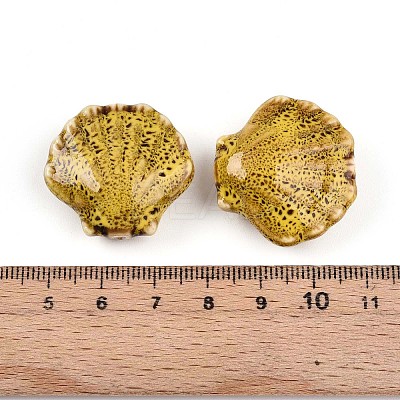 Handmade Porcelain Beads LS-PORC-N009-01G-1