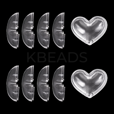 12Pcs Transparent Acrylic Beads TACR-TA0001-77C-1