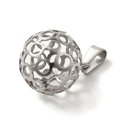Non-Tarnish 304 Stainless Steel Pendants STAS-B053-23P-1