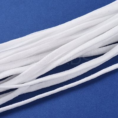 1/8 inch Flat Nylon Elastic Hollow Band for Face Mouth Cover Ear Loop OCOR-E024-02-1