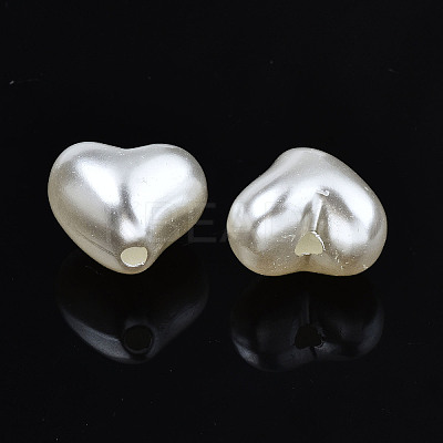 ABS Plastic Imitation Pearl Beads LS-X-OACR-N008-139-1