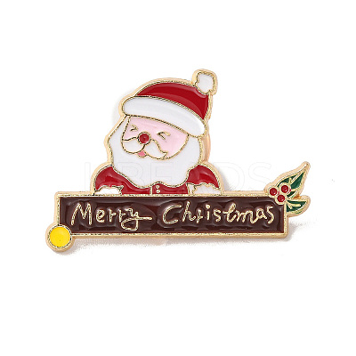 Christmas Theme Enamel Pin XMAS-R001-03G-1