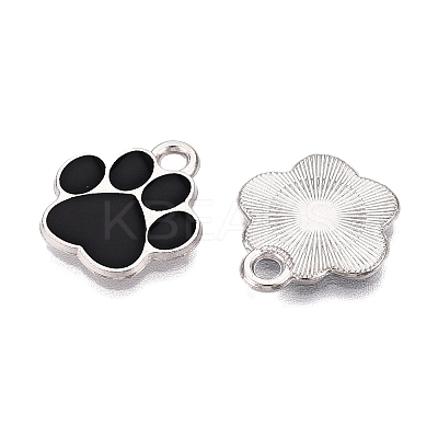 Alloy Enamel Pendants ENAM-T020-41C-RS-1