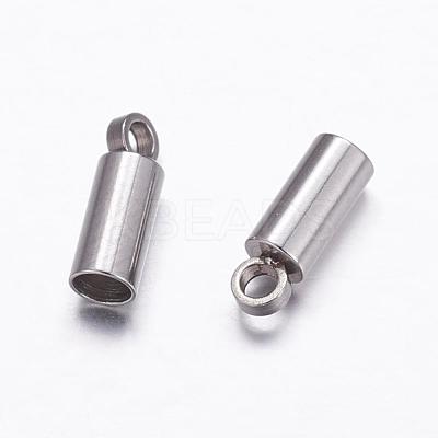 Tarnish Resistant 304 Stainless Steel Cord Ends STAS-P161-05-2.5mm-1