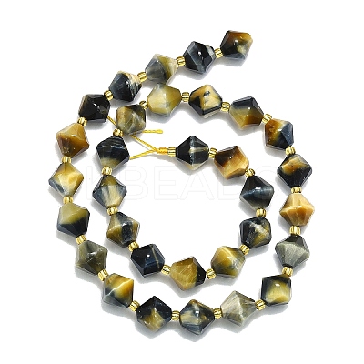 Natural Tiger Eye Beads Strands G-I376-C20-01-1