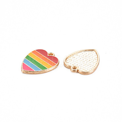 Alloy Enamel Pendants PALLOY-N153-55-1