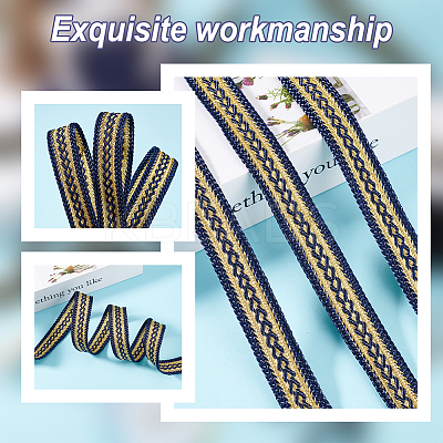 5 Yards Polyester Ribbons DIY-GA0007-38B-1