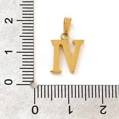 Ion Plating(IP) 304 Stainless Steel Micro Pave Cubic Zirconia Pendants STAS-H228-02G-06-1