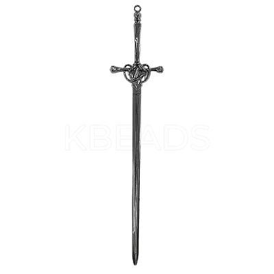 Alloy Flow Su Sword Hairpin Ancient Costume Headwear Hairpin Electroplating Pendant Sword ST5425824-1