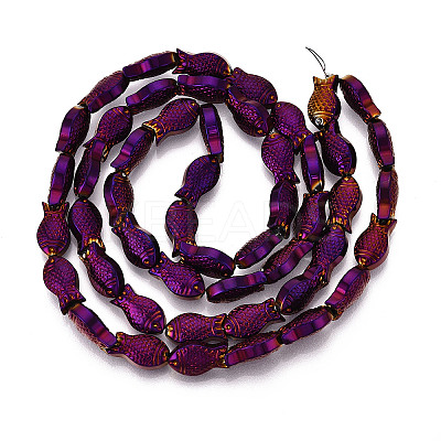 Electroplate Glass Beads Strands EGLA-T025-03B-1