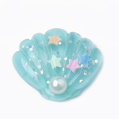 Resin Cabochons CRES-T007-15A-1