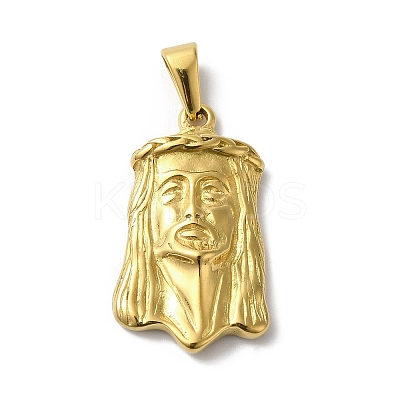 PVD Vacuum Plating 304 Stainless Steel Pendants STAS-B069-35D-G-1