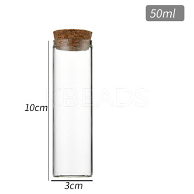 Glass Cork Bottles Ornament DIY-ZX002-02B-1