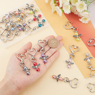 Glass Pearl Keychain KEYC-PH0001-64-1