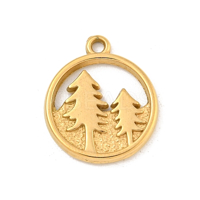 Ion Plating(IP) 304 Stainless Steel Pendants STAS-N103-133G-1