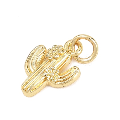 Brass Micro Pave Cubic Zirconia Pendants KK-D258-05G-01-1