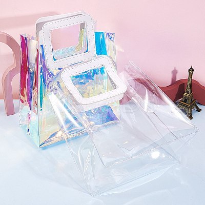 2 Colors PVC Laser Transparent Bag ABAG-SZ0001-06A-1