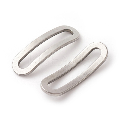 Tarnish Resistant 201 Stainless Steel Linking Rings STAS-F192-008P-1
