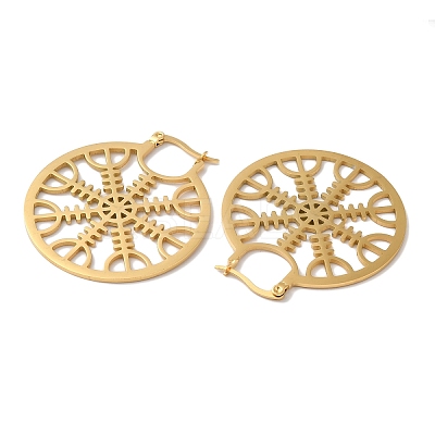 304 Stainless Steel Earrings for Women AJEW-U005-03G-1