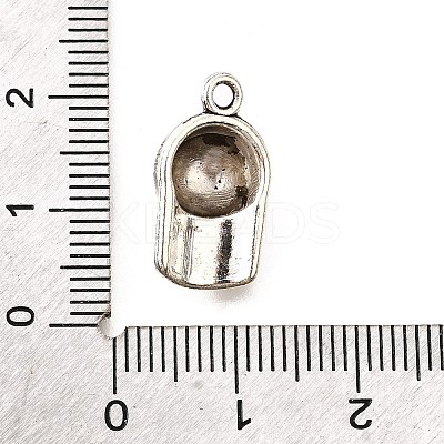 Tibetan Style Alloy Pendants TIBE-L008-08AS-1