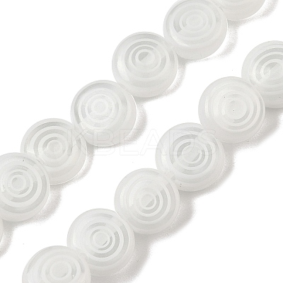 Handmade Lampwork Beads Strands LK-R004-50E-1