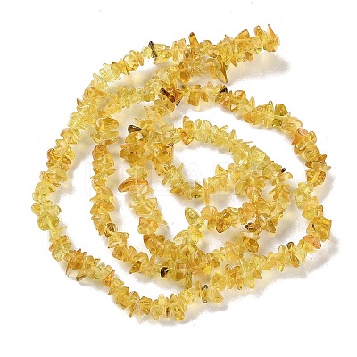 Spray Painted Transparent Glass Beads Strands GLAA-P060-01A-13-1