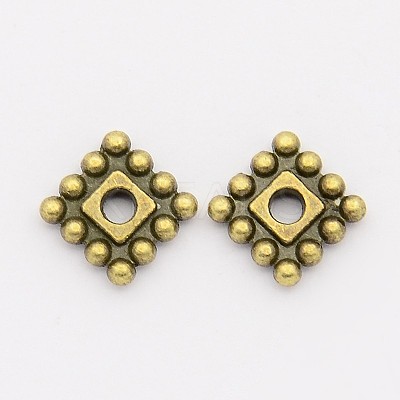 Tibetan Style Alloy Spacer Beads LS-TIBEB-P002-02AB-NR-1