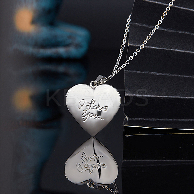 DIY Valentine's Day Themed Pendant Necklaces Making Kits DIY-UN0002-06-1
