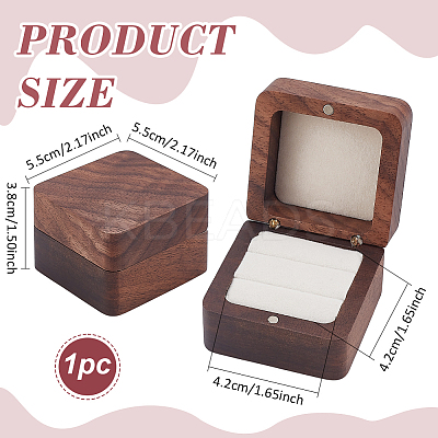 2-Slot Wooden Finger Ring Storage Boxes CON-WH0089-110A-1