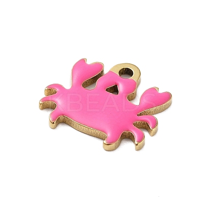 Ion Plating(IP) 201 Stainless Steel Charms X-STAS-A101-01A-02G-1
