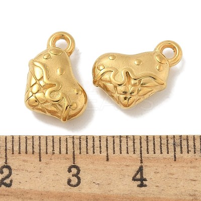 Ion Plating(IP) 304 Stainless Steel Charms STAS-Q334-03G-1