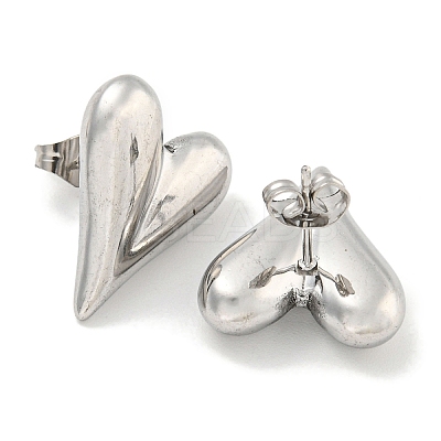 Non-Tarnish 304 Stainless Steel Ear Studs EJEW-P287-01P-1