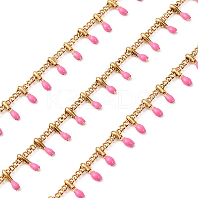 304 Stainless Steel Curb Chains STAS-R100-09A-04-1
