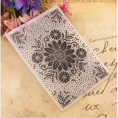 Plastic Fondant Stencil DIY-WH0221-05R-1