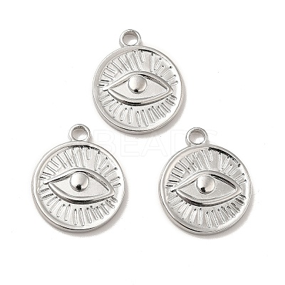 Non-Tarnish 304 Stainless Steel Pendants STAS-E176-15P-1