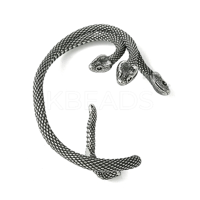 316 Surgical Stainless Steel Cuff Earrings EJEW-E300-01AS-01-1