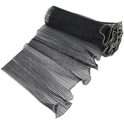 Wrinkled Wavy Gauze Yarn Flower Bouquets Wrapping Packaging DIY-CY0001-78C-1