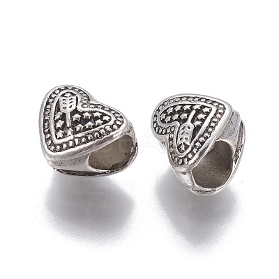 Alloy European Beads PALLOY-E534-11AS-1