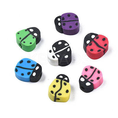 Handmade Polymer Clay Beads CLAY-N011-43A-1