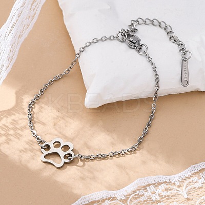 Tarnish Resistant 201 Stainless Steel Link Bracelets LS-STAS-T040-JN020-1-1