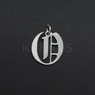 Non-Tarnish 304 Stainless Steel Pendants A-STAS-R111-JA565-O-1
