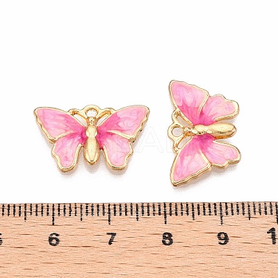Rack Plating Alloy Enamel Pendants LS-ENAM-N056-363KCG-02-1