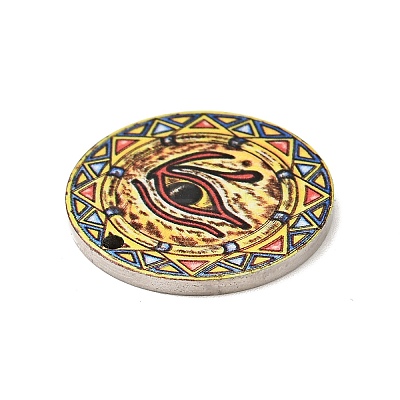 Non-Tarnish 201 Stainless Steel Pendants STAS-J041-04E-1