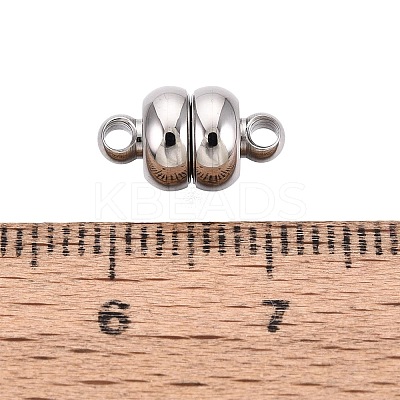 304 Stainless Steel Magnetic Clasps STAS-N127-04P-1