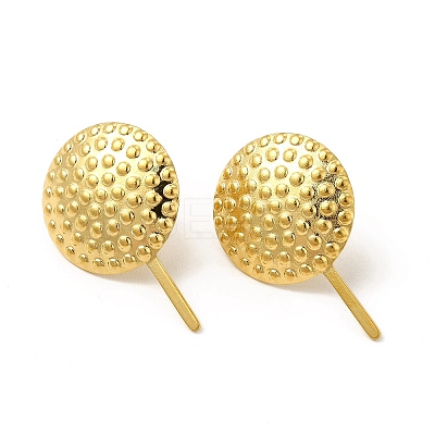 Ion Plating(IP) 304 Stainless Steel Lollipop Stud Earrings for Women EJEW-I281-16G-1