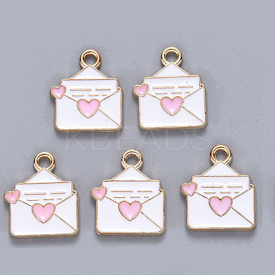20Pcs Alloy Enamel Pendants ENAM-FP0002-03-1