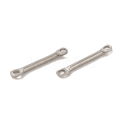 Non-Tarnish 304 Stainless Steel Connector Charms STAS-Q323-04C-P-1